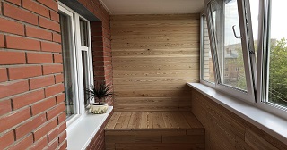 Отделка, остекление, утепление балконов в Вятских Полянах от 204 руб. м/2.