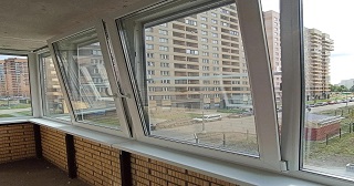 Остекление балкона Вятские Поляны цена от 9648 руб. м/п. за 49 часов