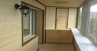 Отделка балкона под ключ Вятские Поляны, цена от 5687 руб.